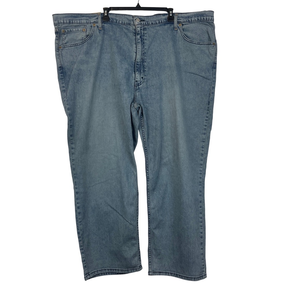 NEW Levi's 541 Athletic Fit Flex Stretch 54x28 Medium Wash Denim Blue Jeans Zip
